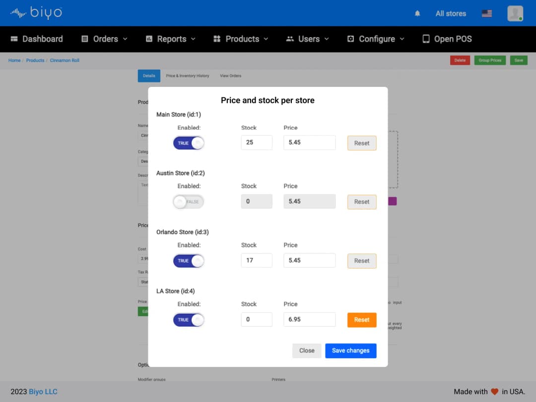 Sales & Analytics Reports