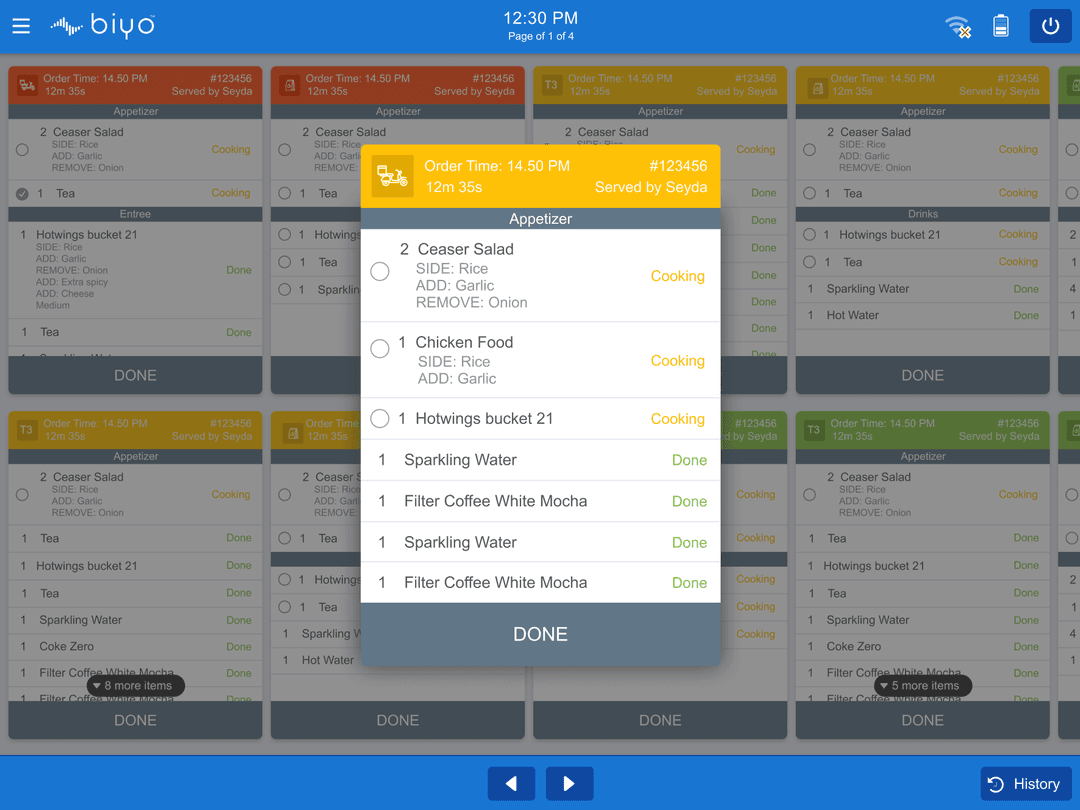 Kitchen Display System