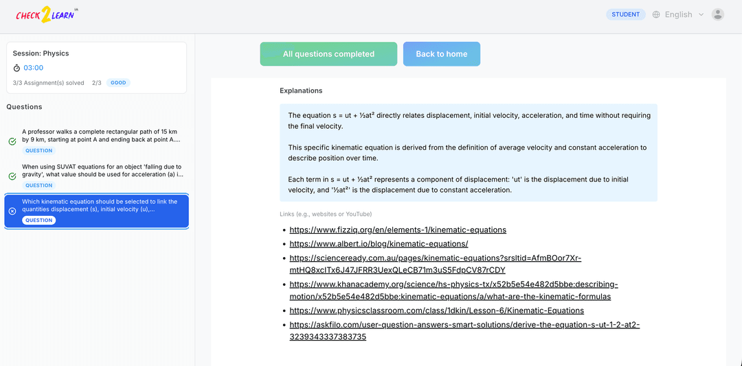 Multi-Format Answer Submission