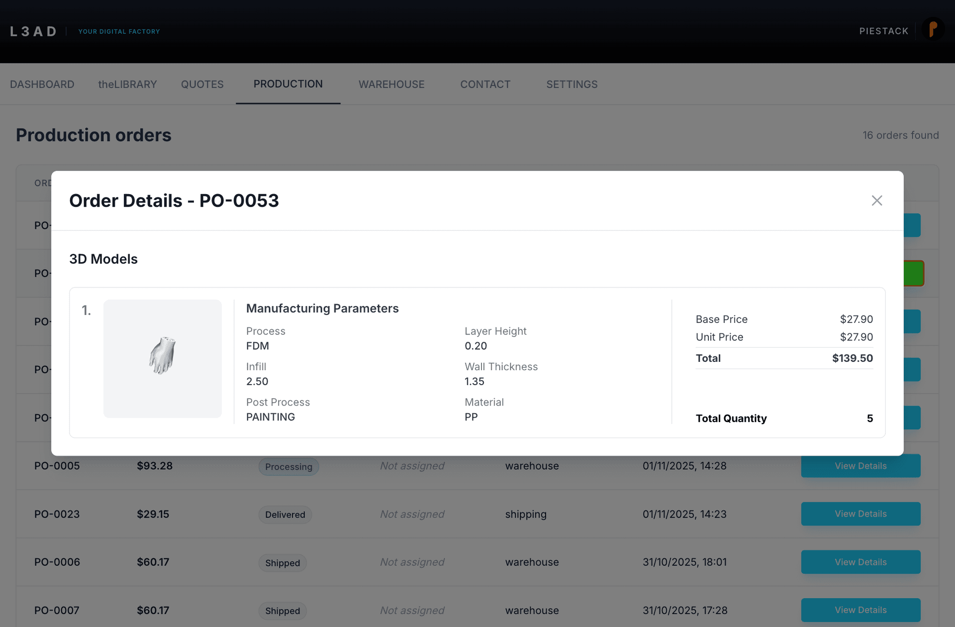 Production, Logistics & Automation